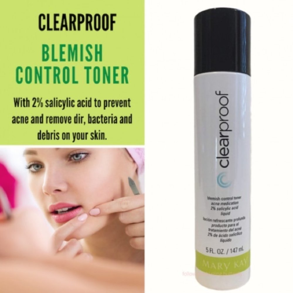 Mary kay clearproof blemish toner.